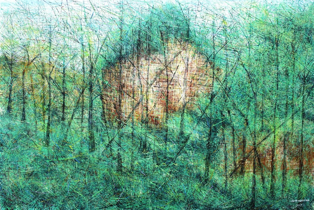 《麦积山系列3》