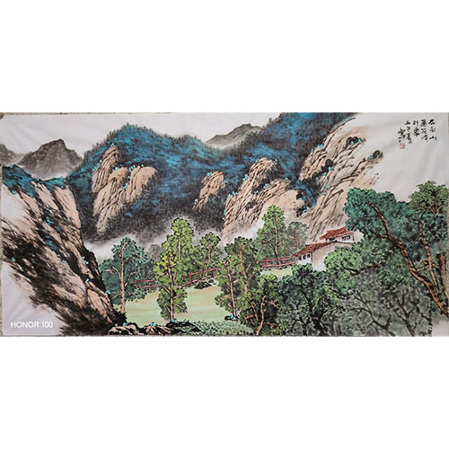 《太白山莲花峰印象》