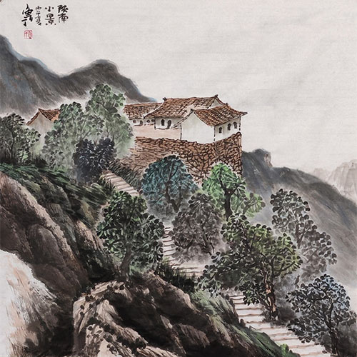 《陕南小景》